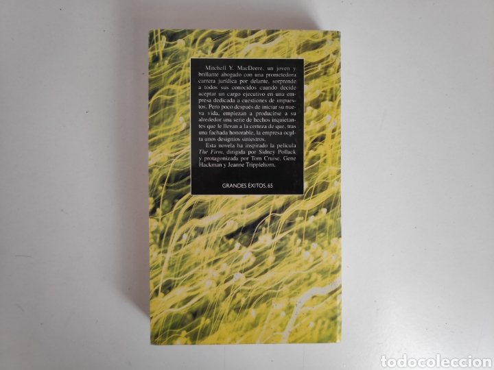 Libros de segunda mano: Libro. La Tapadera, John Grisham - Foto 2