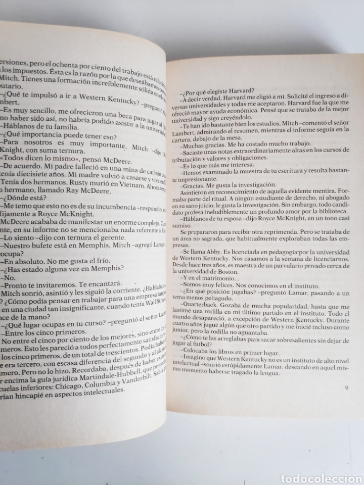 Libros de segunda mano: Libro. La Tapadera, John Grisham - Foto 4