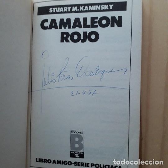Libros de segunda mano: CAMALE&Oacute;N ROJO - Stuart M. Kaminsky - Foto 3