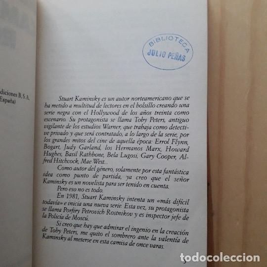 Libros de segunda mano: CAMALE&Oacute;N ROJO - Stuart M. Kaminsky - Foto 4