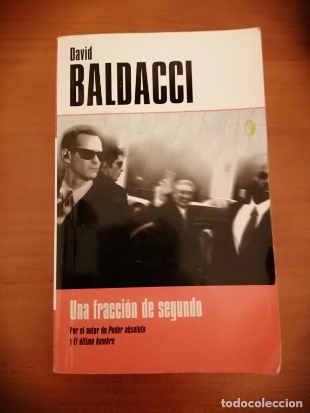 Libros de segunda mano: Una fracci&oacute;n de segundo de David Baldacci - Foto 1