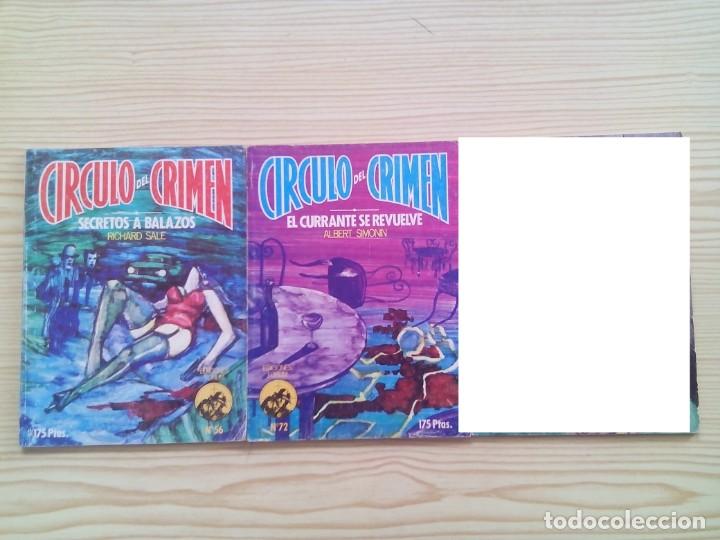 Libros de segunda mano: Circulo Del Crimen - Numeros 56 Y 72 - Foto 1