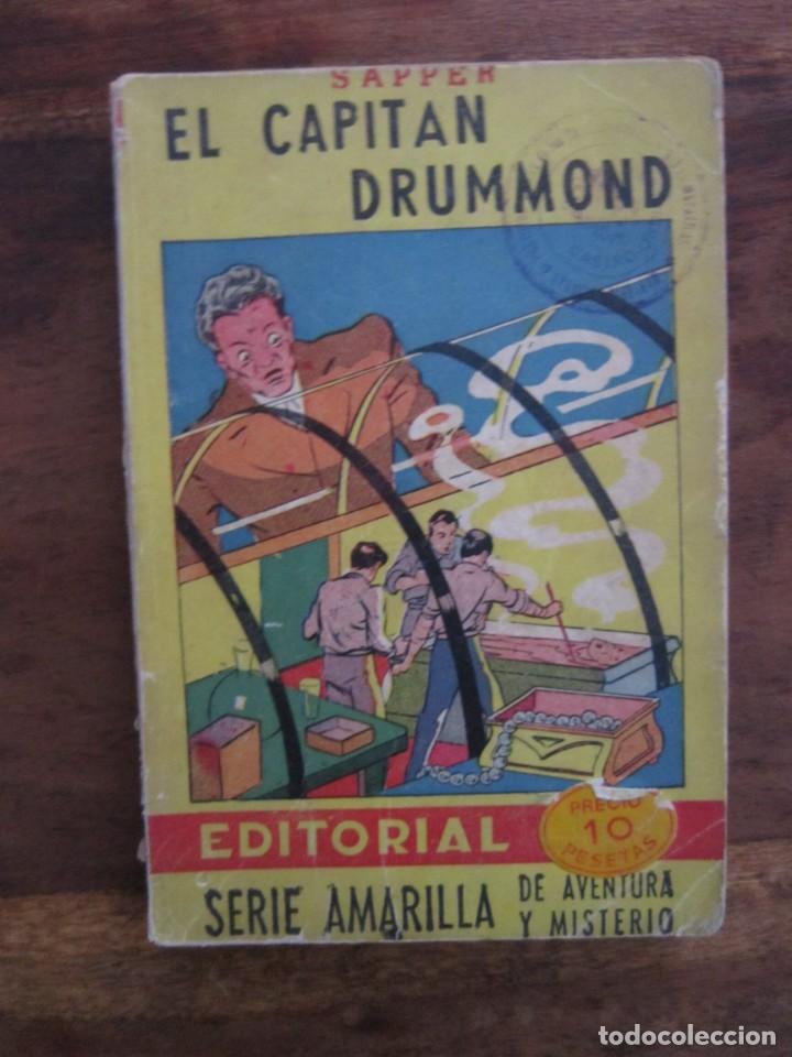 Livres d'occasion: EL CAPITAN DRUMMOND. SAPPER. SERIE AMARILLA TOR, 47, 1947 BUENOS AIRES