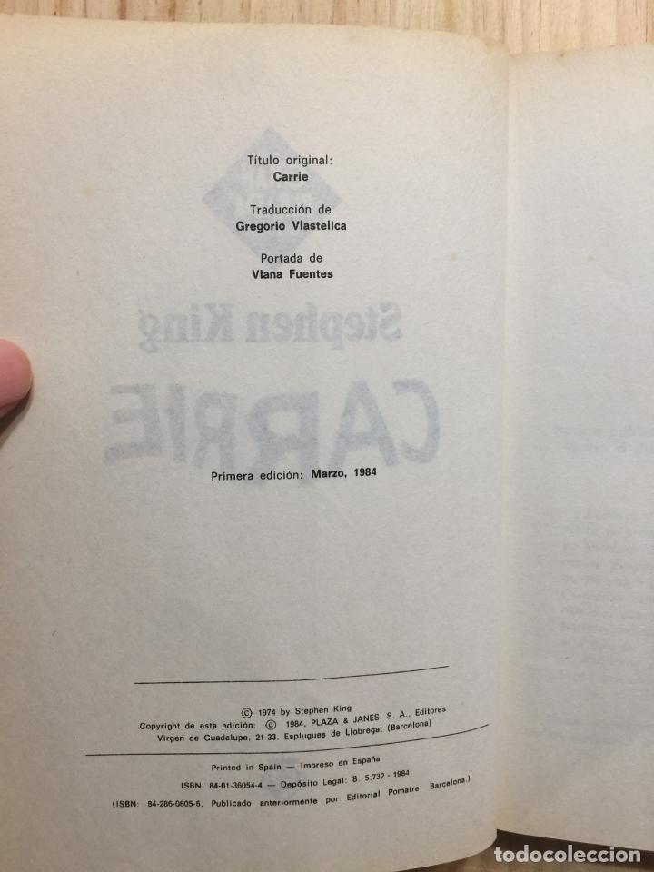 Libros de segunda mano: Carrie - Stephen King - Foto 5