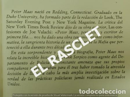 Libros de segunda mano: SERPICO - PETER MAAS - Foto 4