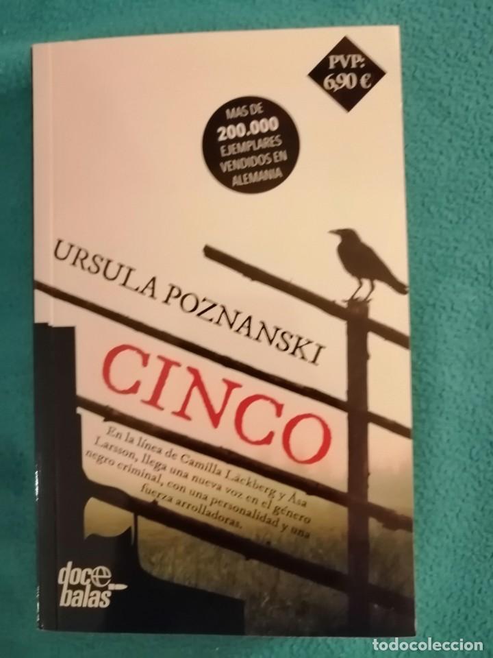 Libros de segunda mano: Cinco (Ursula Poznanski) - Foto 1