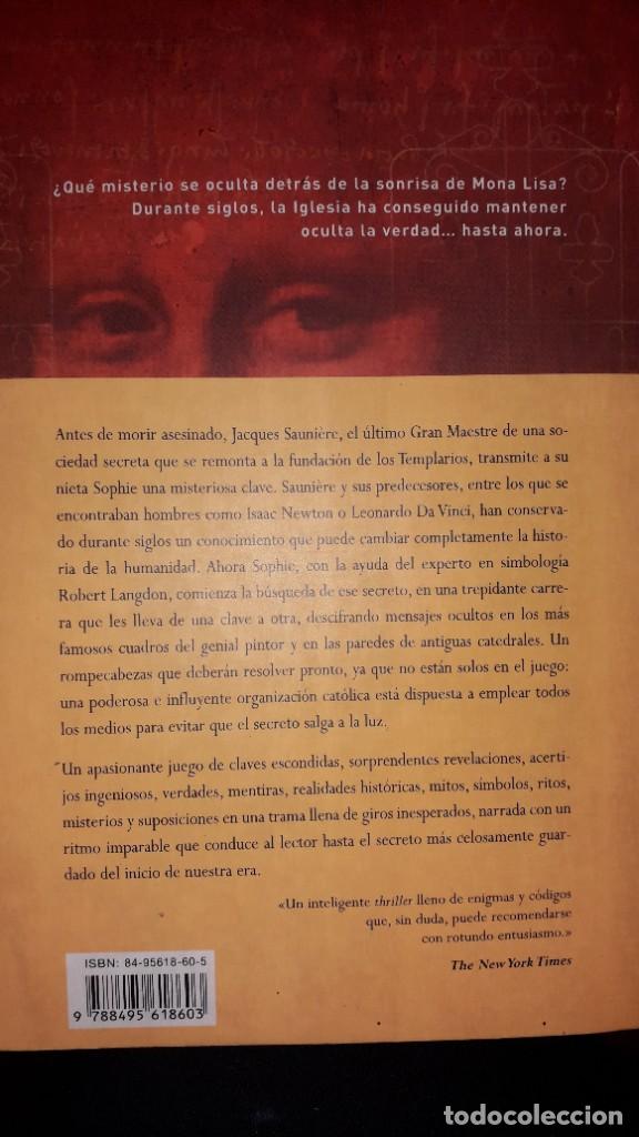 Libros de segunda mano: EL C&Oacute;DIGO DA VINCI, de Dan Brown - Foto 2