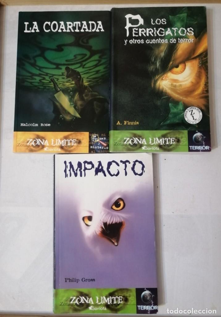 tres libros de terror,crimen y  li - Compra venta en  todocoleccion