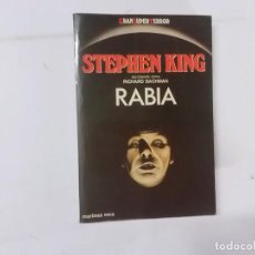 Libros de segunda mano: RABIA - STEPHEN KING - 1987 - EDITORIAL MARTÍNEZ ROCA -(L). Lote 312783643