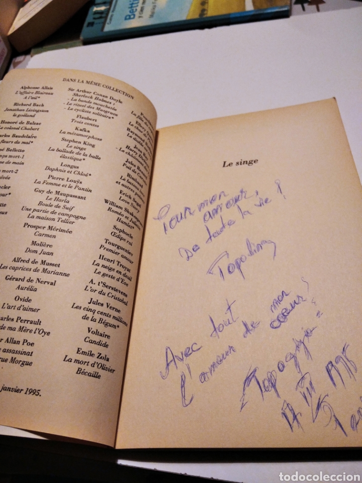 Libros de segunda mano: Stephen King, le singe - Foto 2