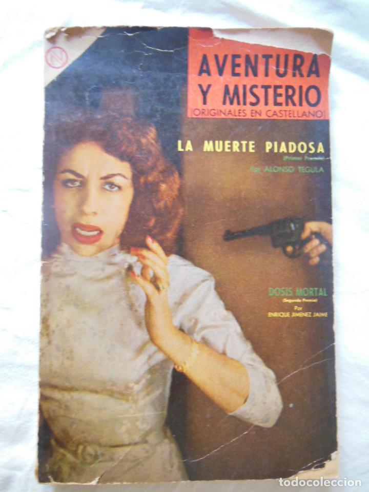 Libros de segunda mano: LA MUERTE PIADOSA. DOSIS MORTAL. ALONSO TEGULA, ENRIQUE JIM&Eacute;NEZ JAIME