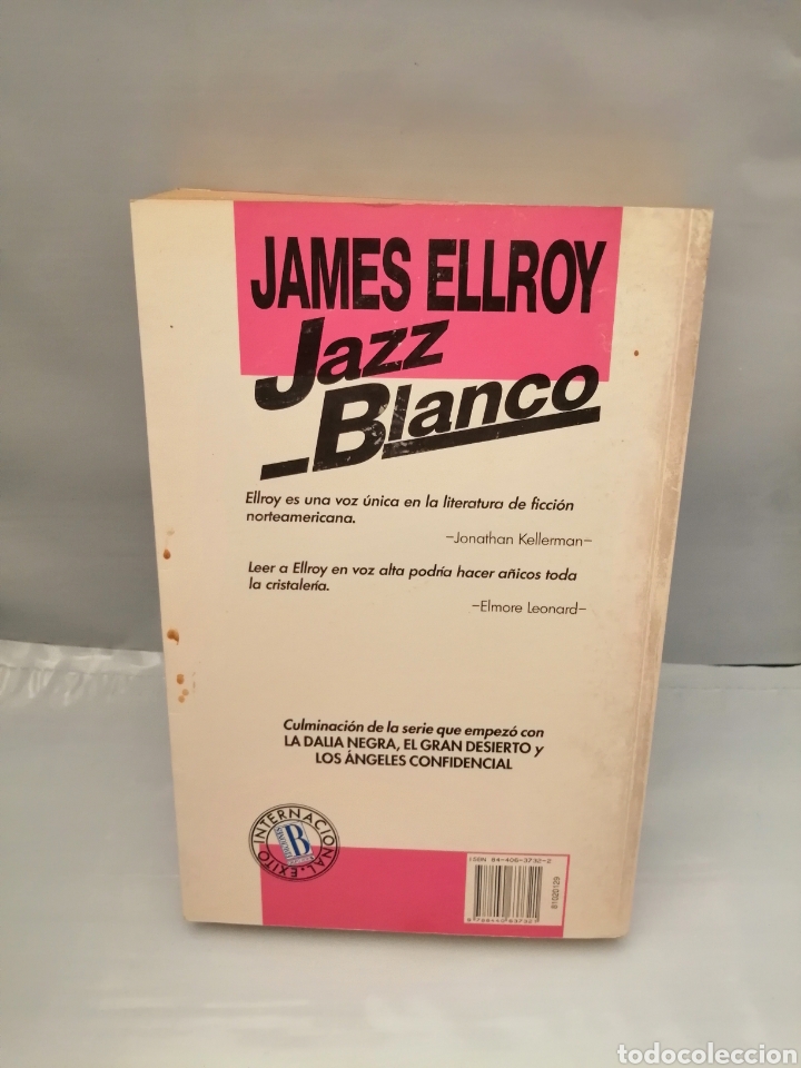 Libros de segunda mano: JAZZ BLANCO (Primera edici&oacute;n) - Foto 2