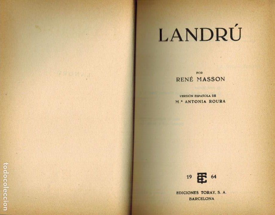 Libros de segunda mano: LANDR&Uacute; - Foto 1