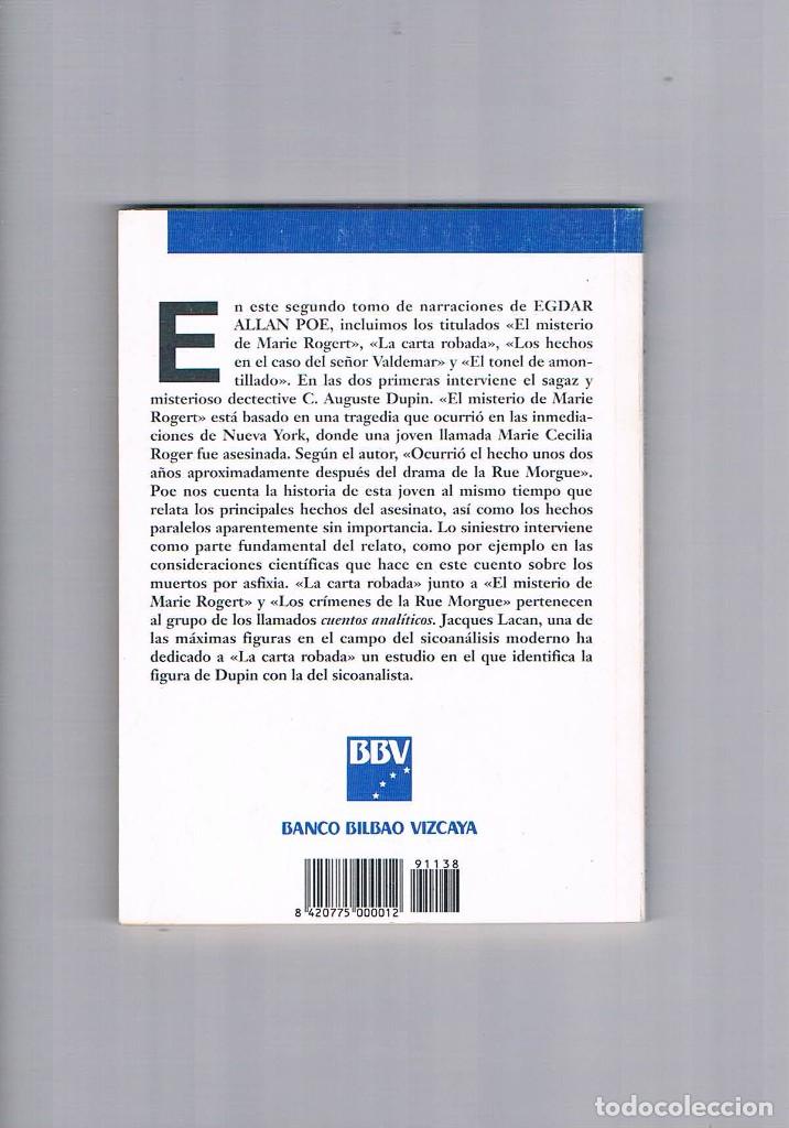 Libros de segunda mano: CUENTOS (2). EDGAR ALLAN POE **- - Foto 2