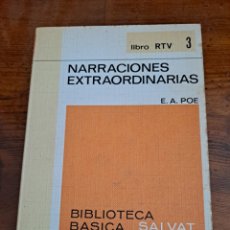 Libros de segunda mano: NARRACIONES EXTRAORDINARIAS E.A.POE. Lote 248447980