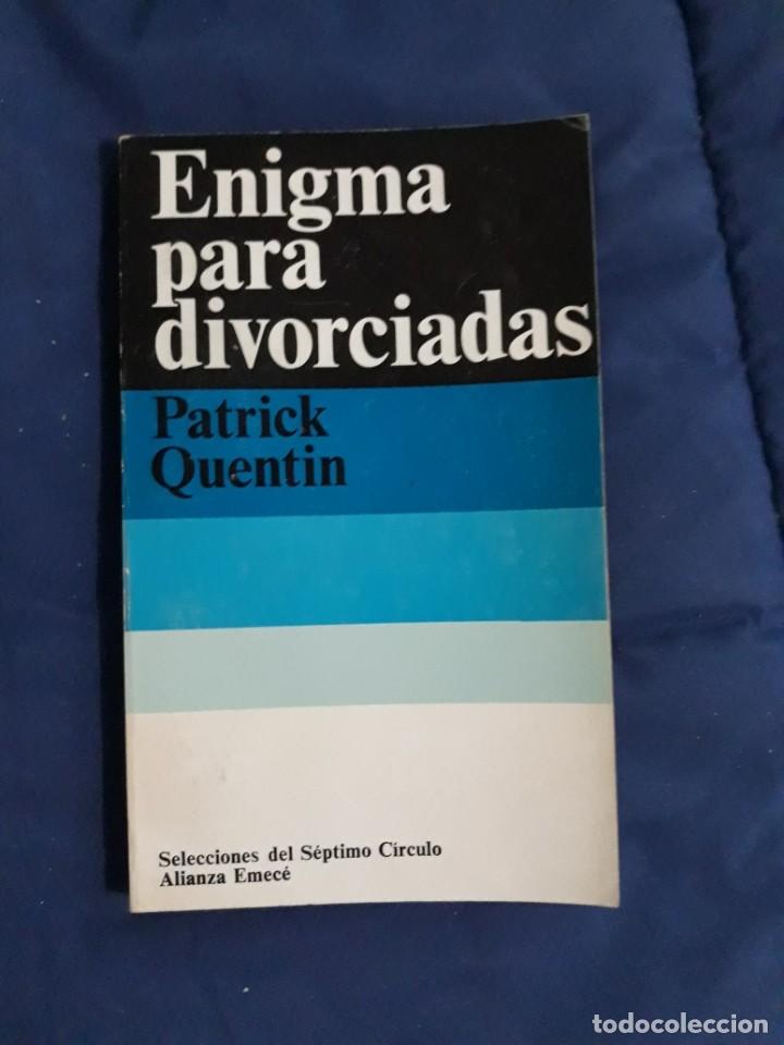 Libros de segunda mano: ENIGMA PARA DIVORCIADAS - PATRICK QUENTIN - Foto 1