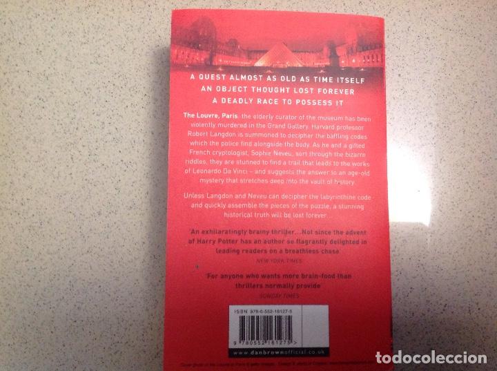 Libros de segunda mano: El c&oacute;digo da vinci. Dan brown. Acm - Foto 3