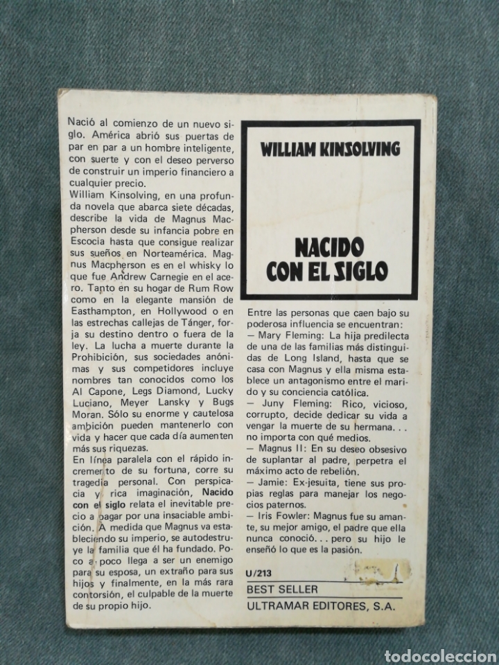 Libros de segunda mano: NACIDO CON EL SIGLO - WILLIAM KINSOLVING - Foto 3