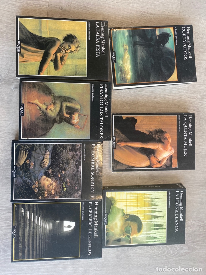 Libros de segunda mano: HENNING MANKELL - 7 LIBROS - Foto 1