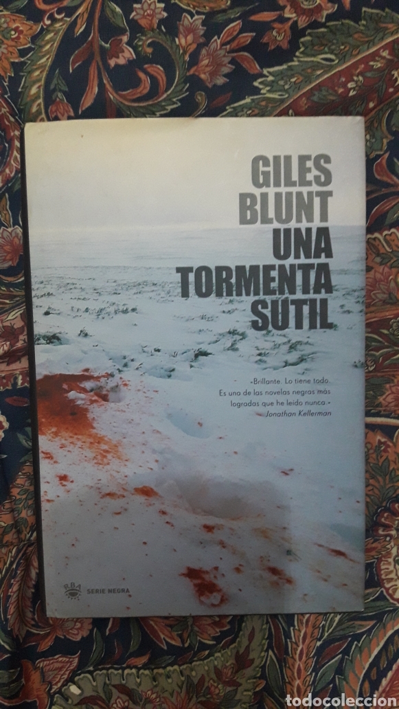 Libros de segunda mano: UNA TORMENTA SUTIL DE GILES BLUNT - Foto 1