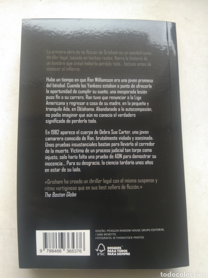 Libros de segunda mano: EL PROYECTO WILLIAMSON/JOHN GRISHAM - Foto 3