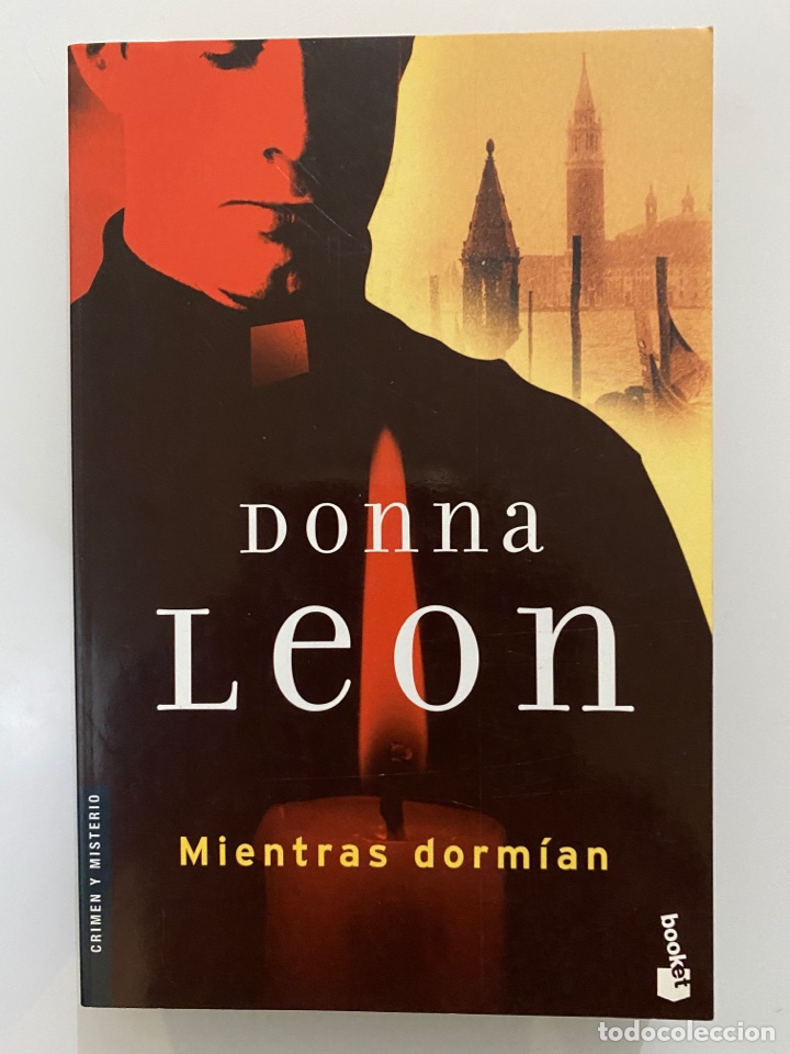 Libros de segunda mano: Mientras dorm&iacute;an - LEON, Donna - Foto 1