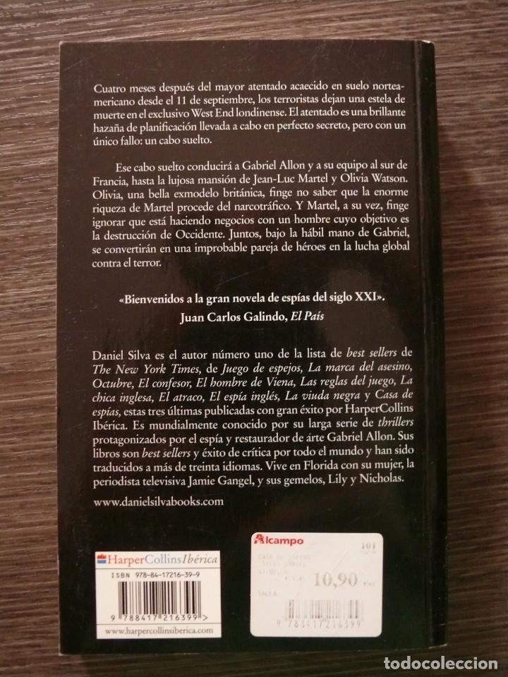 Libros de segunda mano: Casa de Esp&iacute;as de Daniel Silva - Foto 2