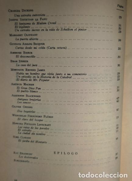 Libros de segunda mano: VV. AA: Cuentos de terror. - Foto 3