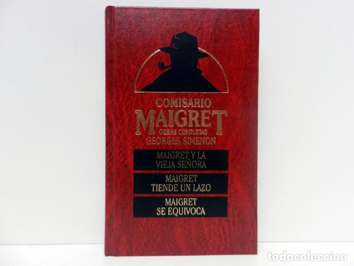 Gebrauchte B&uuml;cher: MAIGRET Y LA VIEJA SE&Ntilde;ORA/ MAIGRET TIENDE UN LAZO/ MAIGRET SE EQUIVOCA