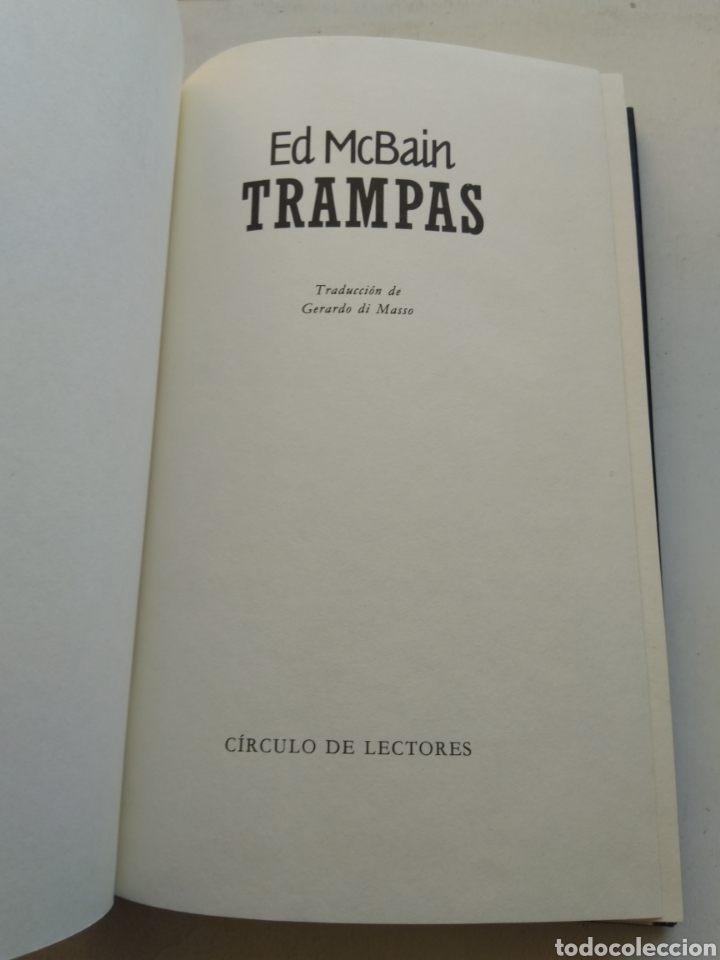 Libros de segunda mano: TRAMPAS/ED MACBAIN - Foto 2
