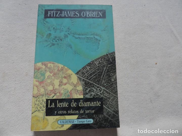 Libros de segunda mano: La lente del diamante y otros relatos de terror (Fitz-James O'Brien) Editorial Valdemar