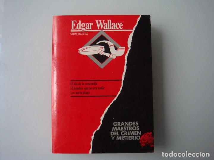 Libros de segunda mano: GRANDES MAESTROS DEL CRIMEN Y MISTERIO EDGAR WALLACE