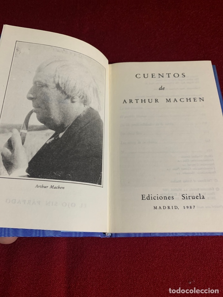 Libros de segunda mano: Cuentos. Arthur Machen. Ed. Siruela. - Foto 3