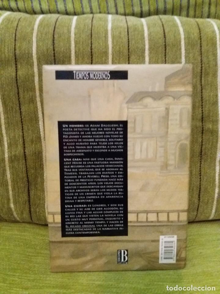 Libros de segunda mano: EL PECADO ORIGINAL - Foto 2