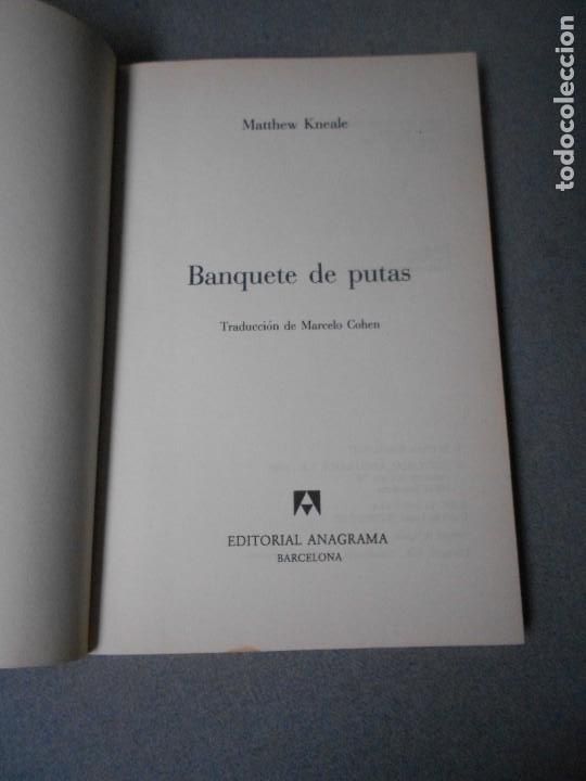 Libros de segunda mano: BANQUETE DE PUTAS - Foto 3
