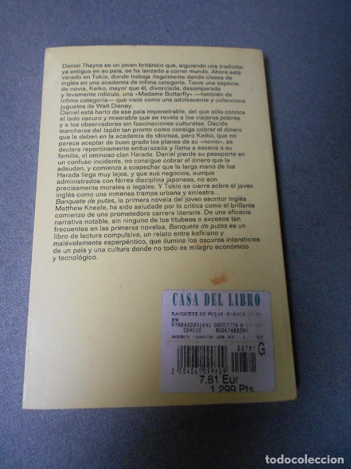 Libros de segunda mano: BANQUETE DE PUTAS - Foto 4