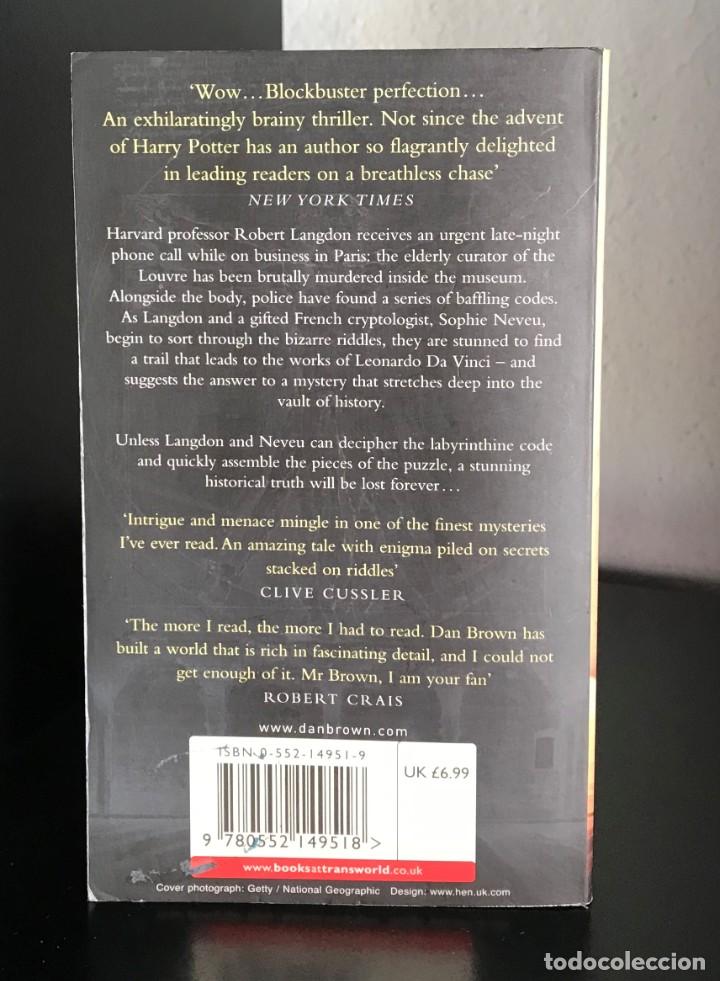 Libros de segunda mano: The Da Vinci Code de Dan Brown - Foto 2
