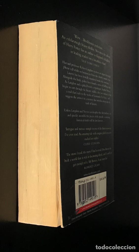 Libros de segunda mano: The Da Vinci Code de Dan Brown - Foto 4