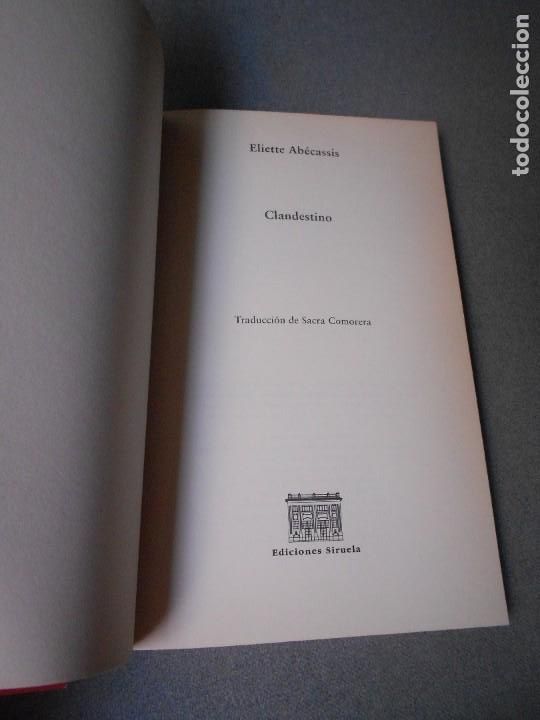 Libros de segunda mano: CLANDESTINO - Foto 3