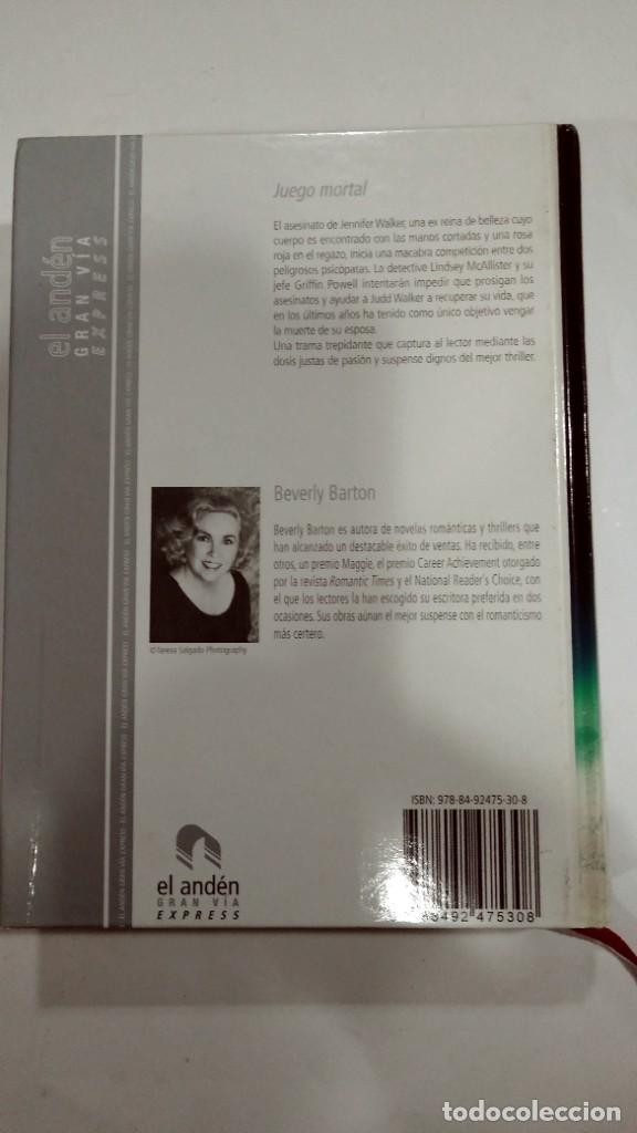 Libros de segunda mano: Juego mortal Beverly Barton - Foto 2
