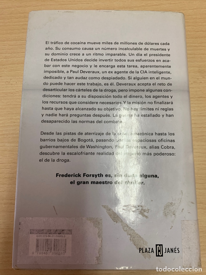 Libros de segunda mano: Cobra. Frederic Forsyth. - Foto 2