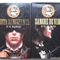 Libros de segunda mano: MEMORIAS DE UN VAMPIRO. LISTA SANGRIENTA / SANGRE DE VIDA - P. N. ELROD - TIMUN MAS. Lote 310933938