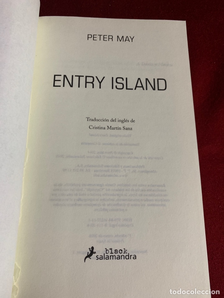 Libros de segunda mano: Entry Island. Peter May. - Foto 4