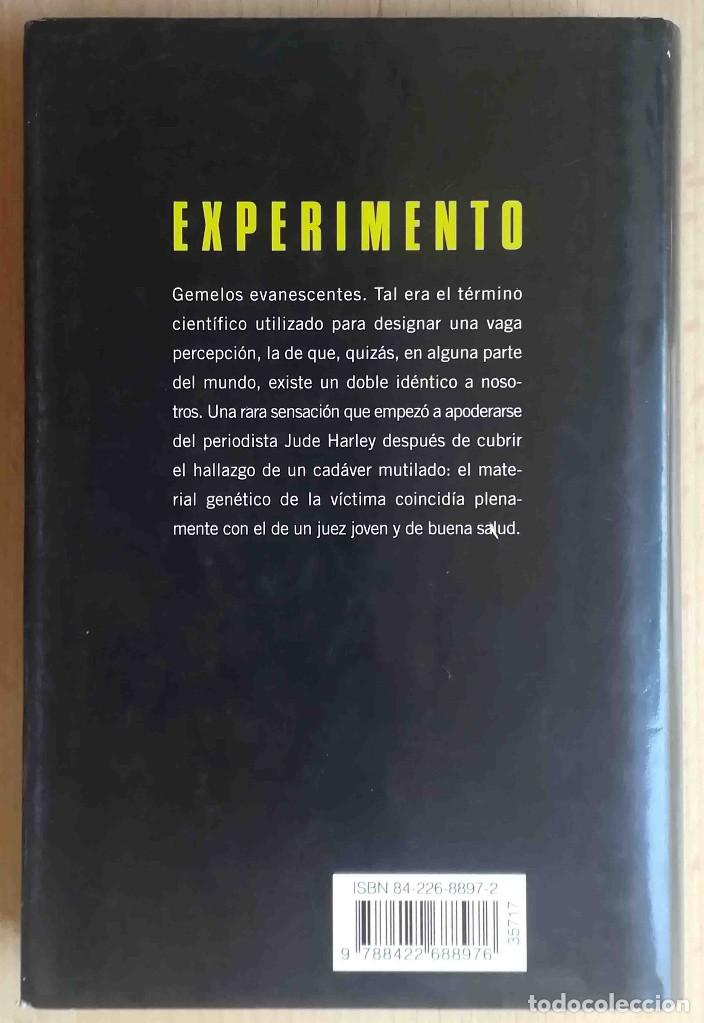 Libros de segunda mano: Experimento (John Darnton) - Foto 3