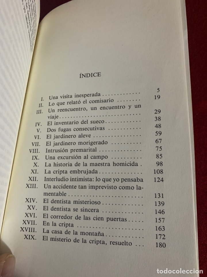 Libros de segunda mano: El misterio de la cripta embrujada. Eduardo Mendoza. - Foto 4