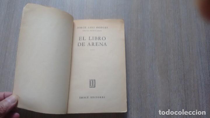 Libros de segunda mano: JORGE LUIS BORGES - EL LIBRO DE ARENA - Foto 4