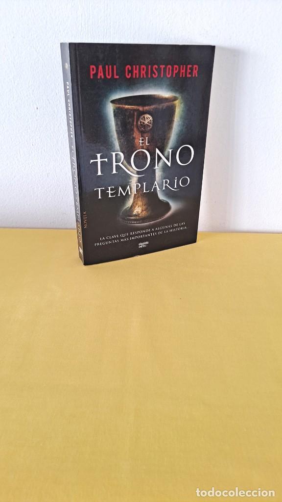 Libros de segunda mano: PAUL CHRISTOPHER - EL TRONO TEMPLARIO - EDICIONES ALGAIDA 2012 - Foto 2