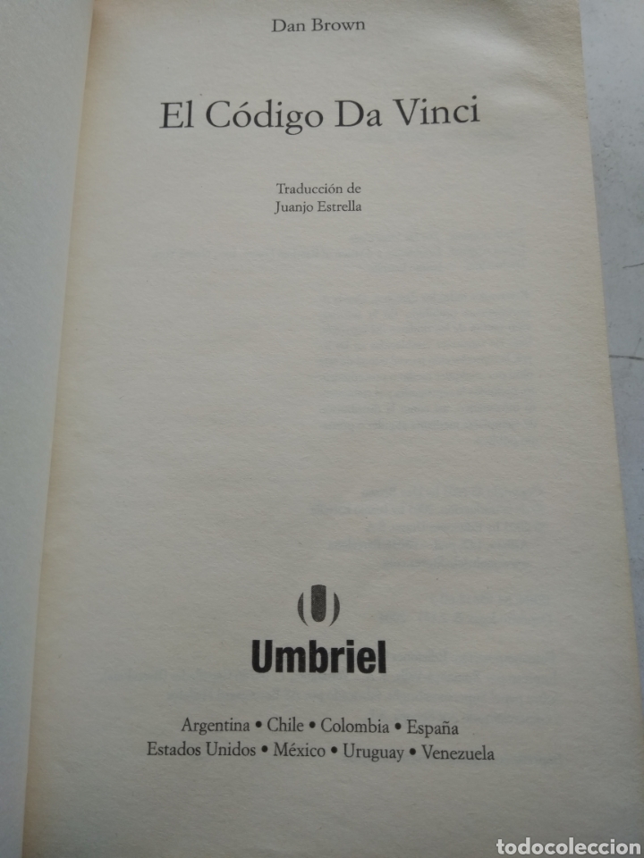 Libros de segunda mano: EL C&Oacute;DIGO DA VINCI/DAN BROWN - Foto 3