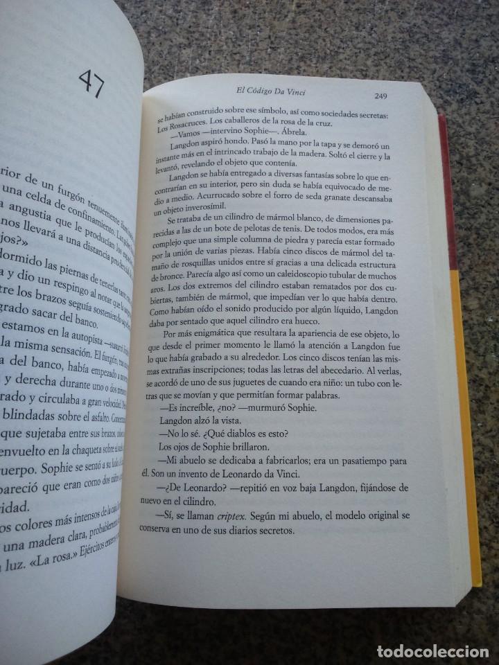 Libros de segunda mano: EL CODIGO DA VINCI -- DAN BROWN -- UMBRIEL 2004 -- - Foto 2