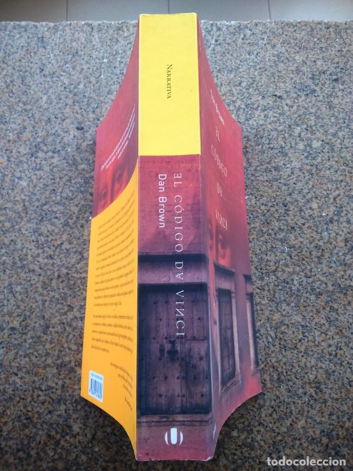 Libros de segunda mano: EL CODIGO DA VINCI -- DAN BROWN -- UMBRIEL 2004 -- - Foto 3